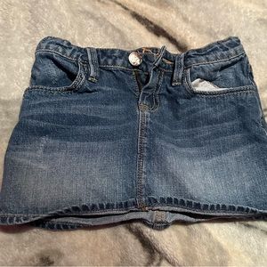 Girls denim skirt